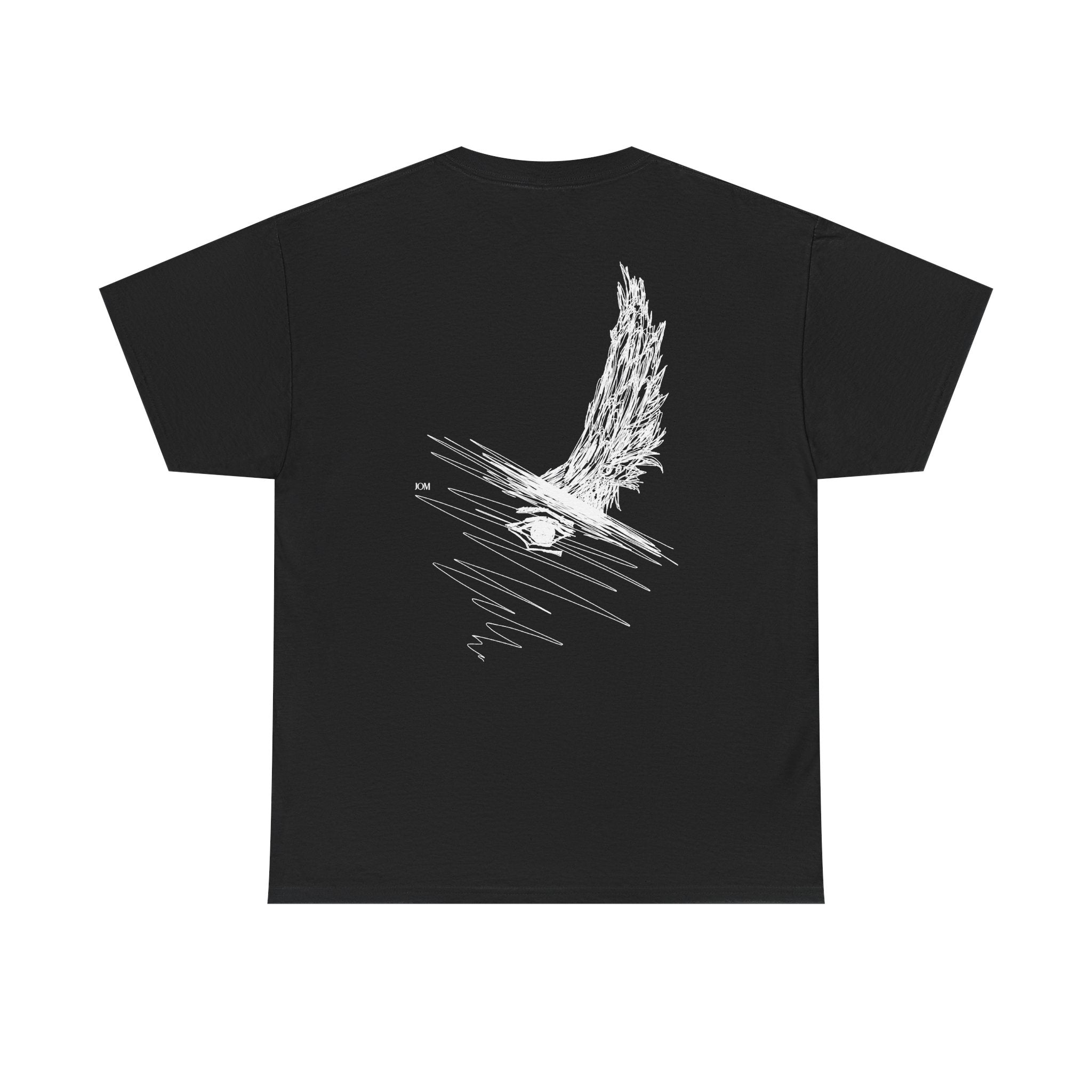 Angel of __ | Abstract Back Art T-Shirt | JOM