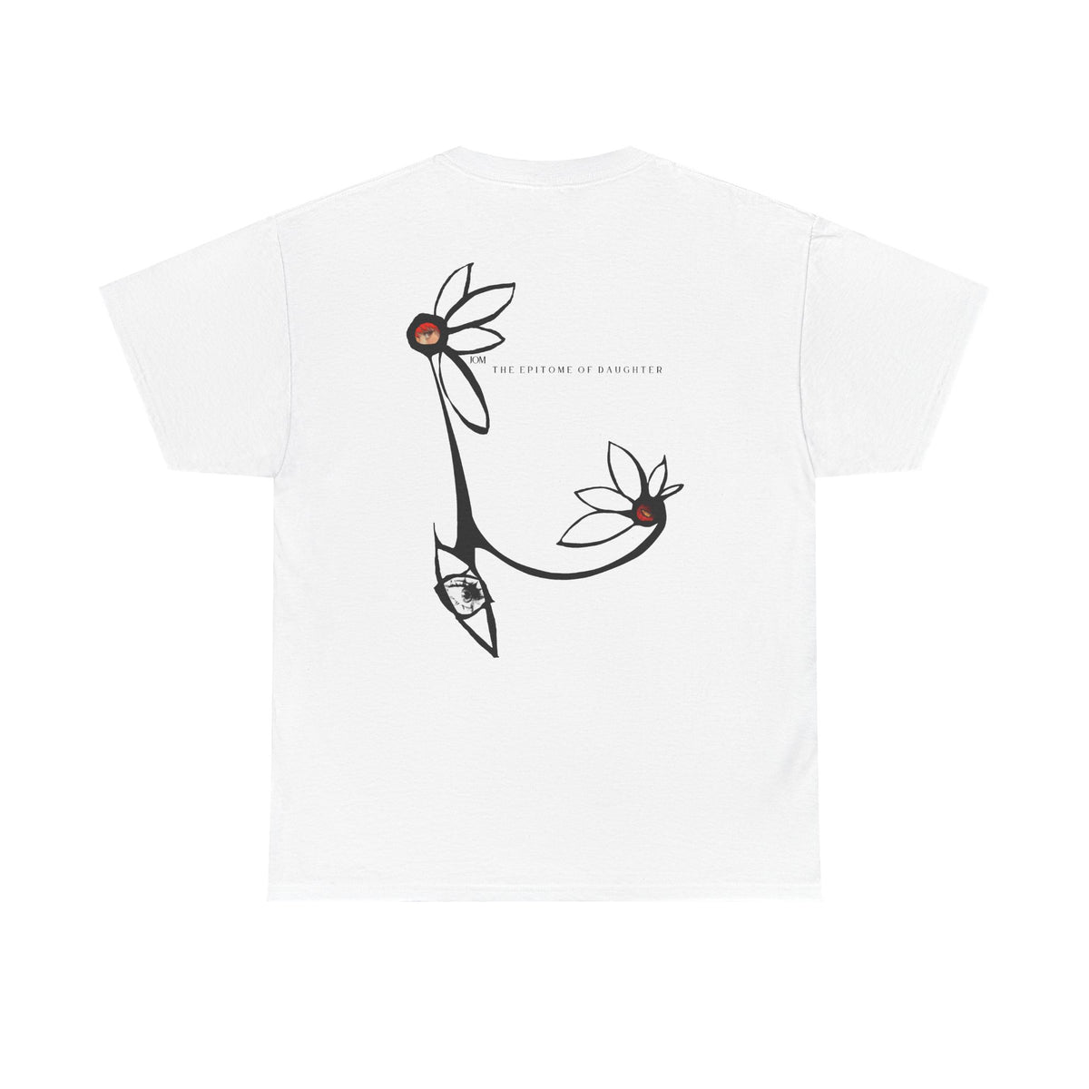 Daughter | Abstract Back Art T-Shirt | JOM