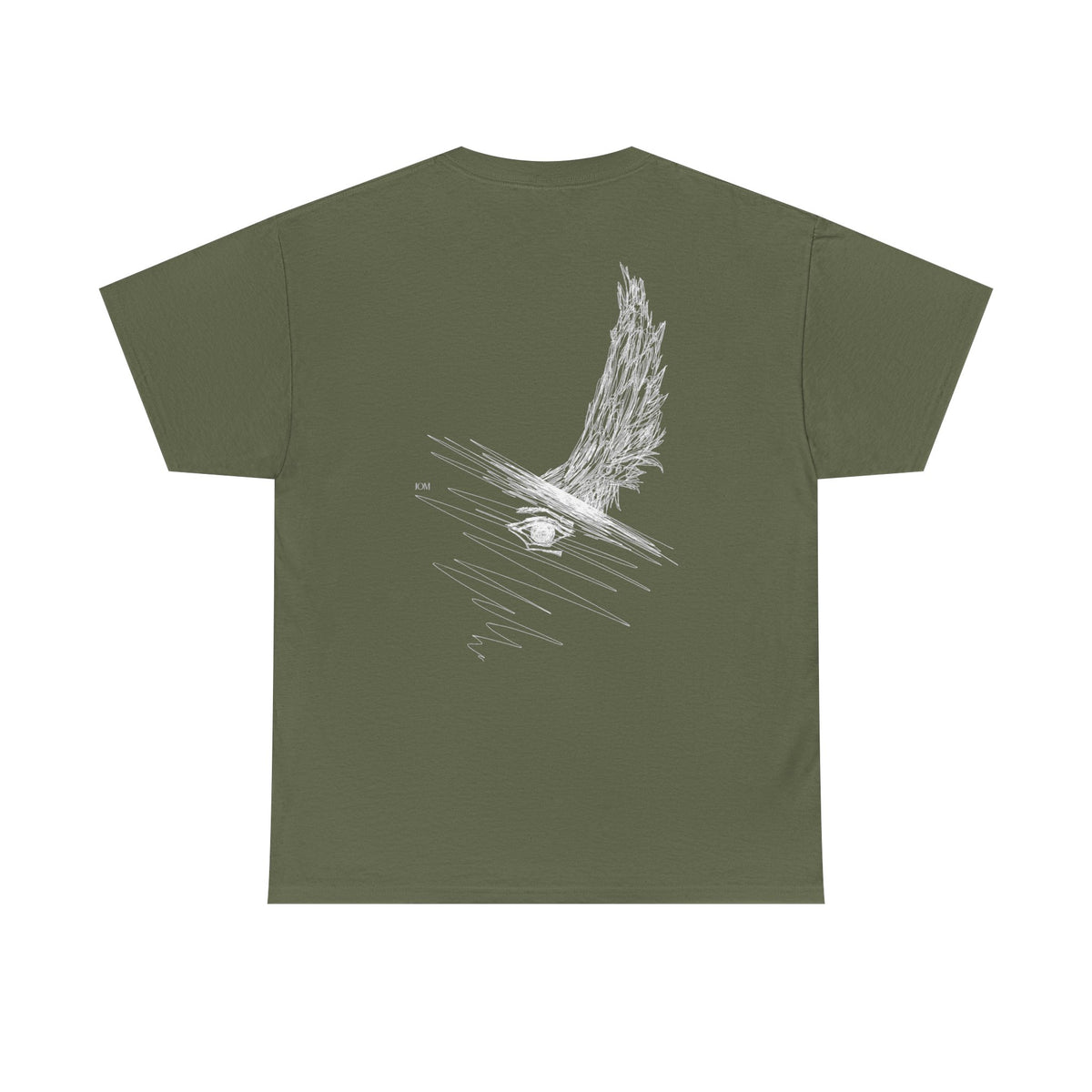 Angel of __ | Abstract Back Art T-Shirt | JOM