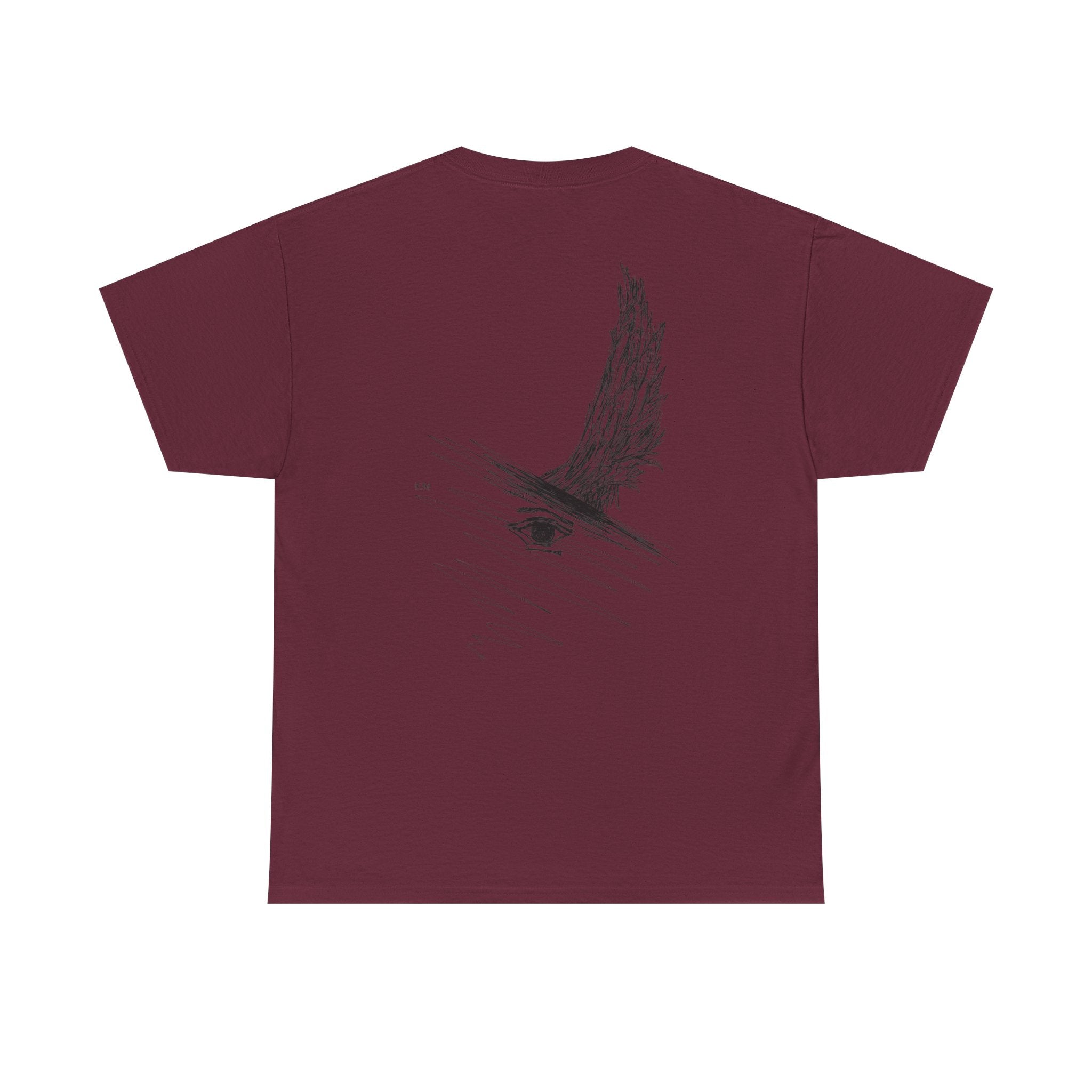 Angel of __ | Abstract Back Art T-Shirt | JOM