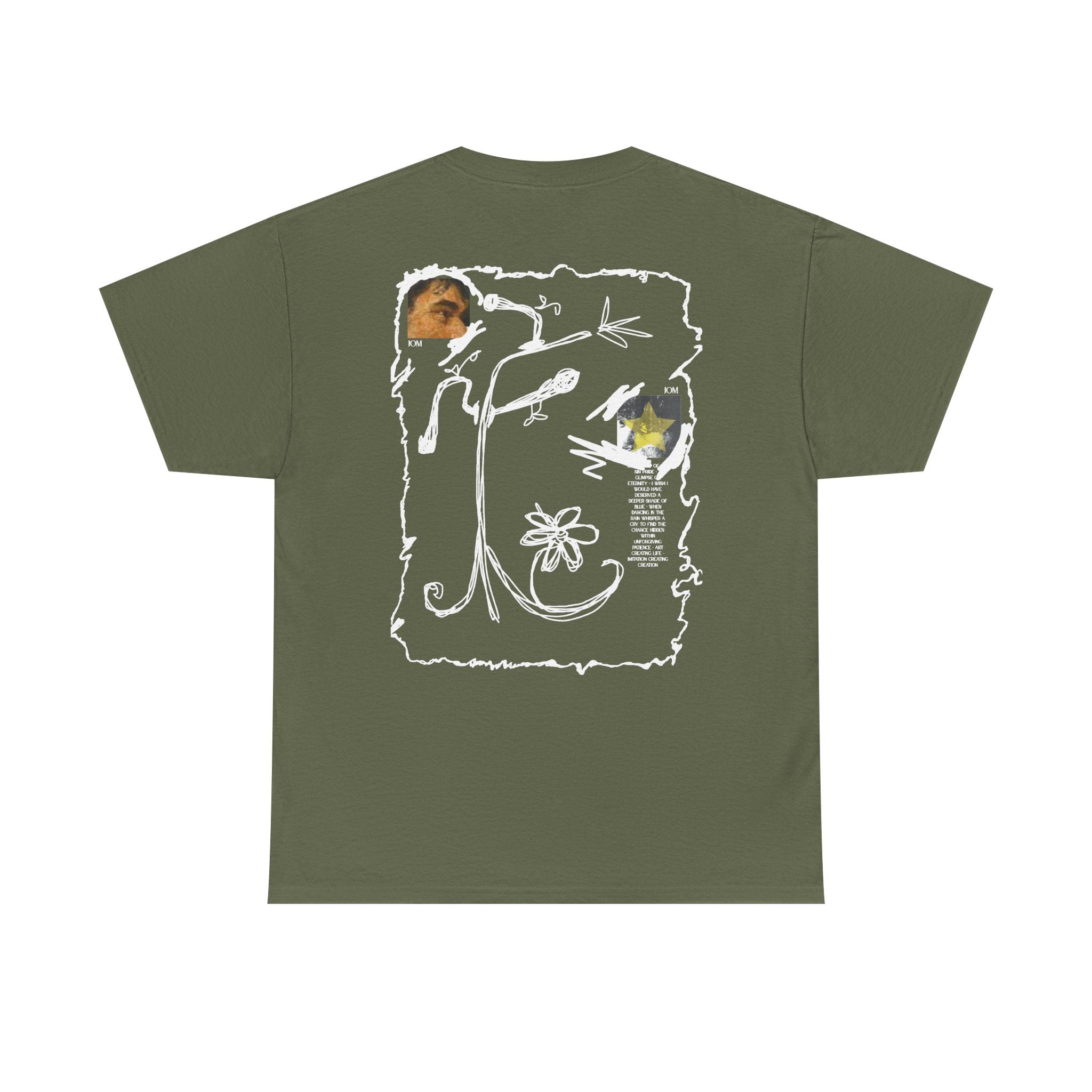 Root Of Evil | Abstract Back Art T-Shirt | JOM