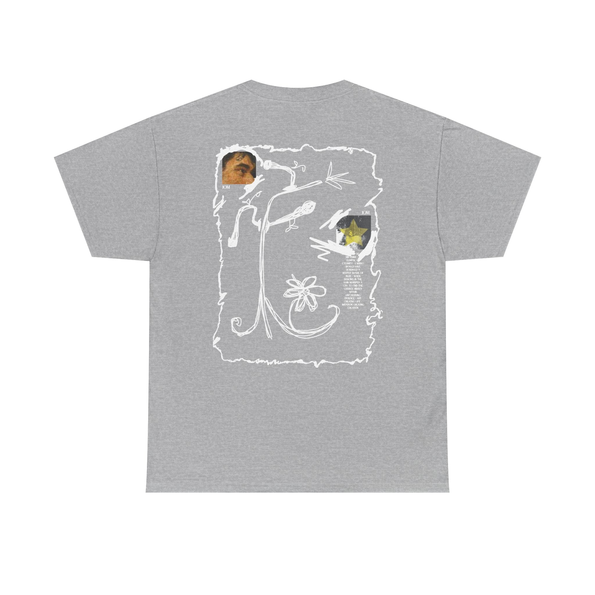 Root Of Evil | Abstract Back Art T-Shirt | JOM